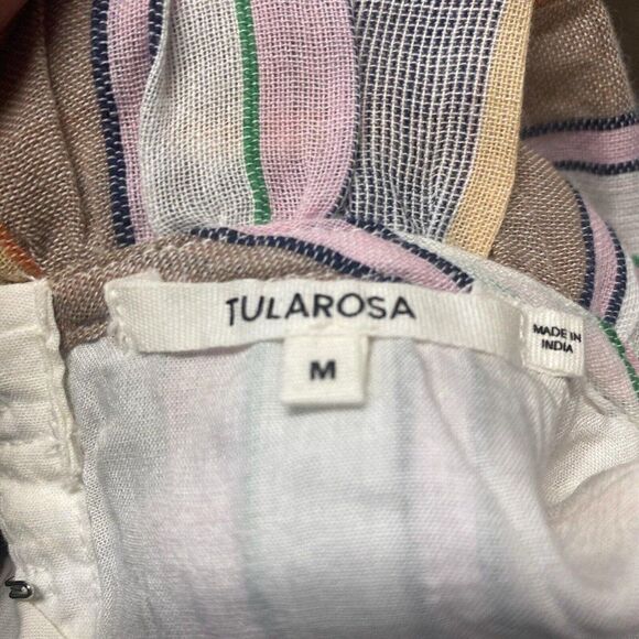 Tularosa Revolve Danny Tank Crop Top Multi-stripe Womens Medium $88 NWT (3-13) - Picture 8 of 8